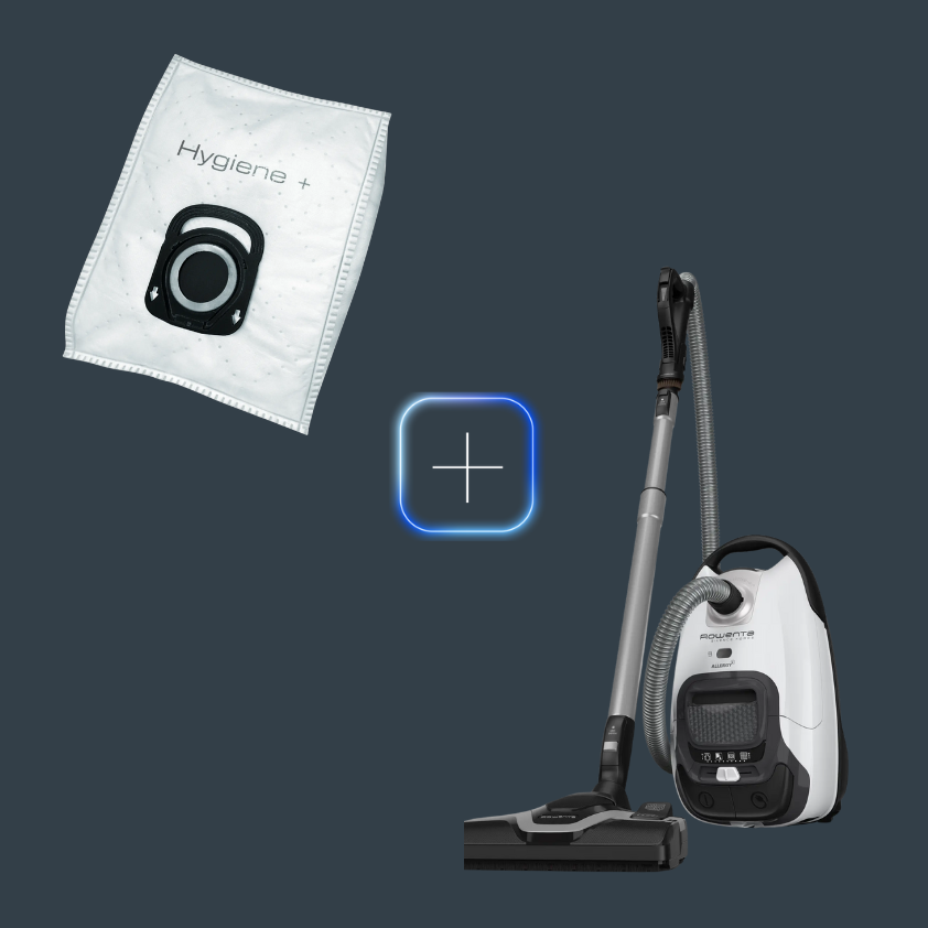 Rowenta Promo Pack Aspirador com saco Silence Force + Sacos EXTRA