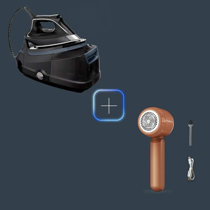 Rowenta Promo Pack Eco Steam Pro + Easy Care Removedor de Borbotos