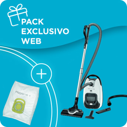 Pack aspirador Silence Force Allergy + 4 sacos de oferta